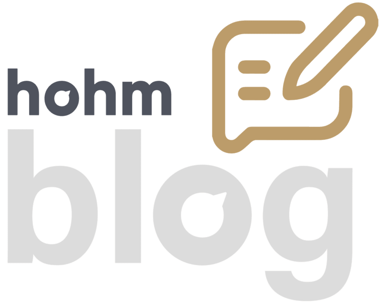 hohm blog logo
